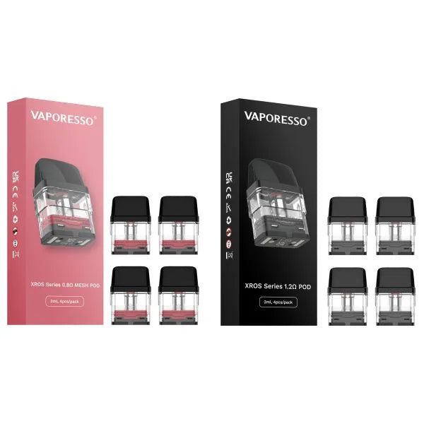 4pk Vaporesso XROS Replacement Pods Quick Vapes 4pk Vaporesso XROS Replacement Pods Quick Vapes