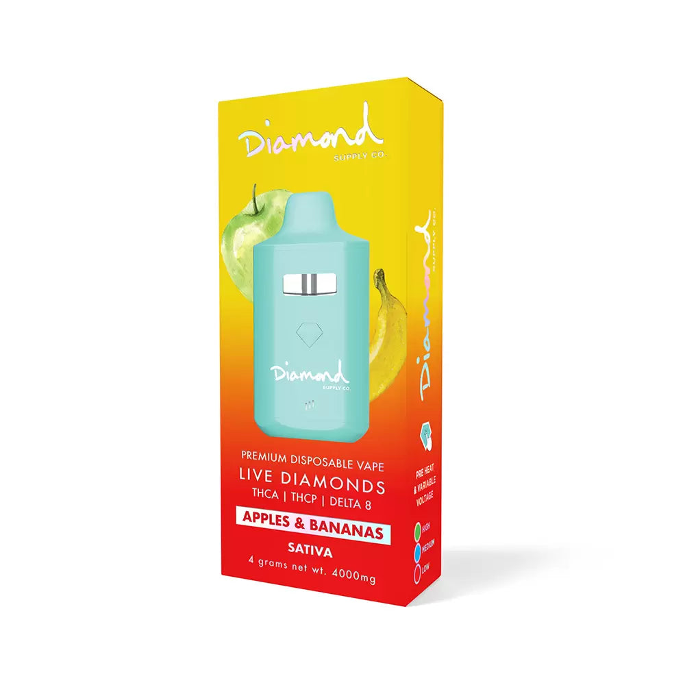 4G Diamond Supply Co. Live Diamonds Apples & Bananas Disposable