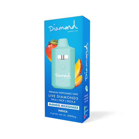 4G Diamond Supply Co. Live Diamonds Mango Milkshake Disposable