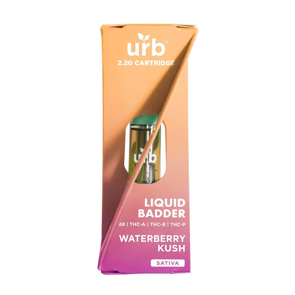 2.2G Urb Liquid Badder Waterberry Kush Cartridge