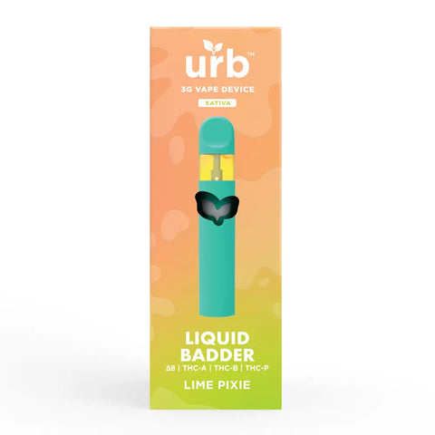 3G Urb Liquid Badder Lime Pixie Disposable
