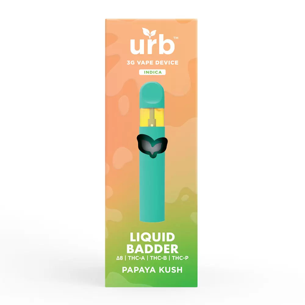 3G Urb Liquid Badder Papaya Kush Disposable