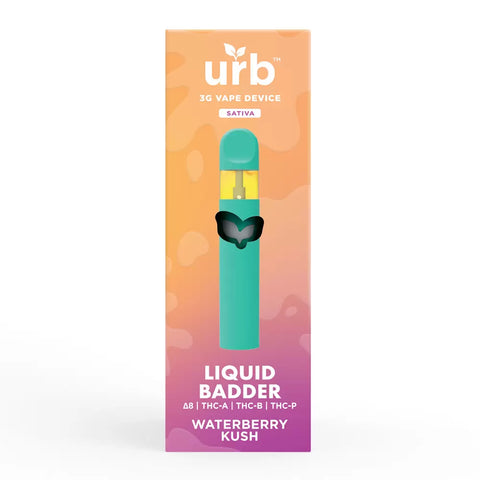 3G Urb Liquid Badder Waterberry Kush Disposable