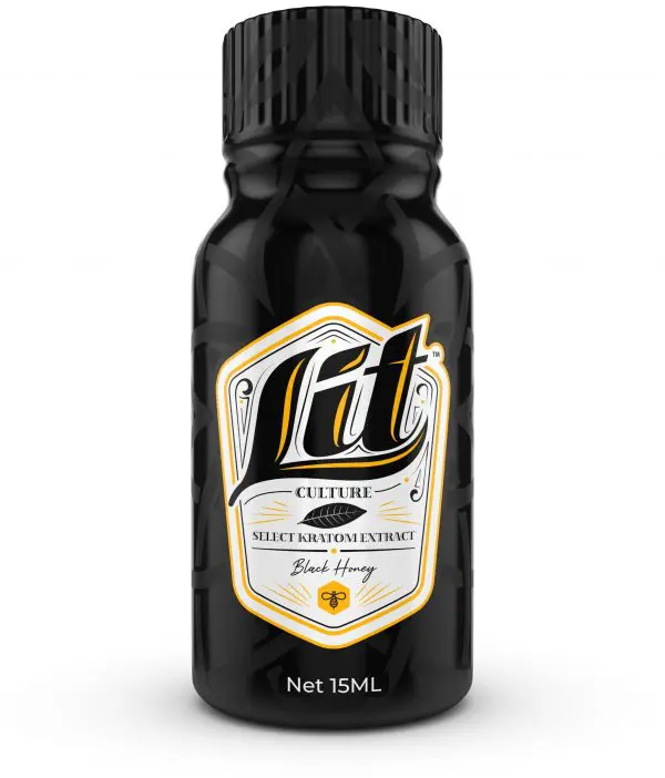 15ml Black Honey Kratom Extract Shot Lit Culture