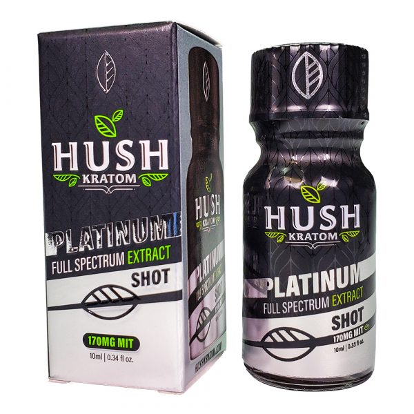 1Ct Platinum Kratom Shot Hush