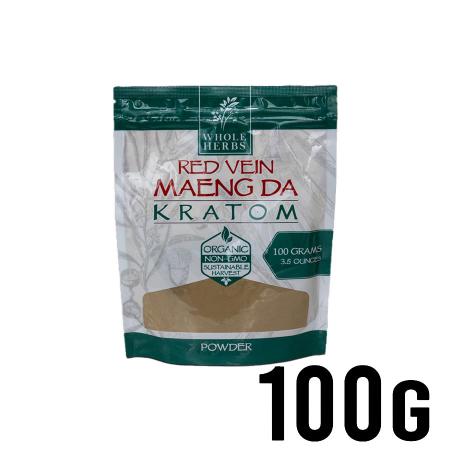 100g Red Vein Maeng Da Whole Herbs Kratom Powder