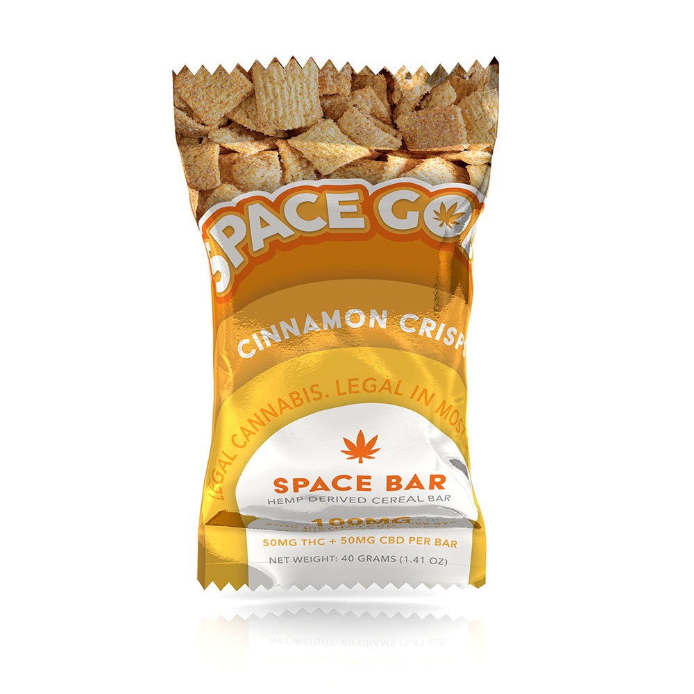 100mg Space Gods Cinnamon Crisps Delta 9 Space Bar