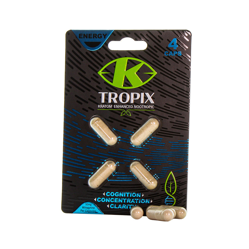 4Ct K-Tropix Kratom Nootropic Hush