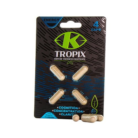 4Ct K-Tropix Kratom Nootropic Hush