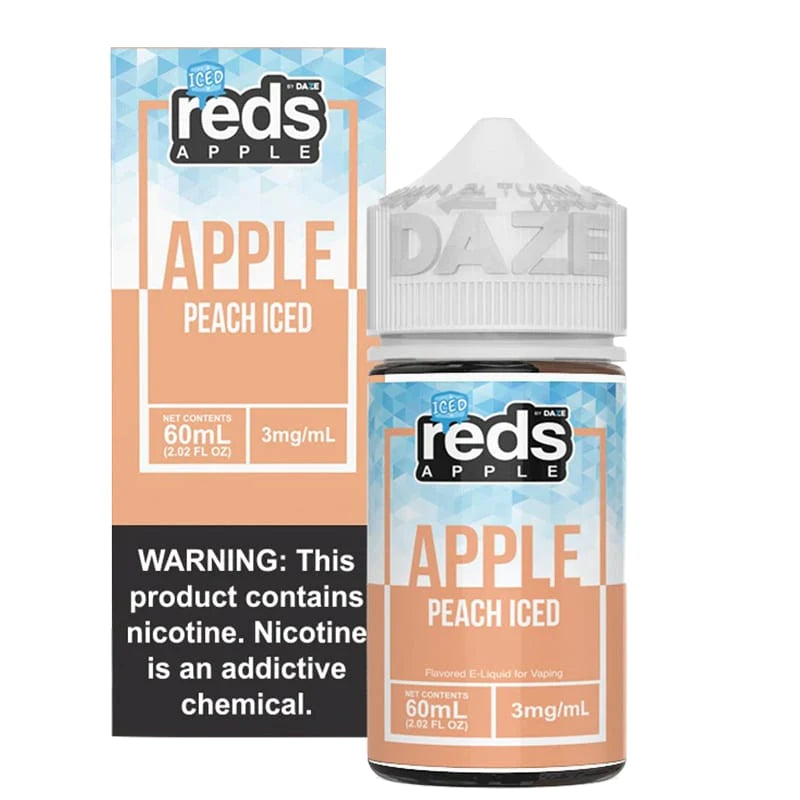 Red's Peach Iced E-Liquid
