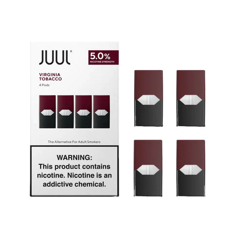 Juul Pods Virginia Tobacco (4 Pack)