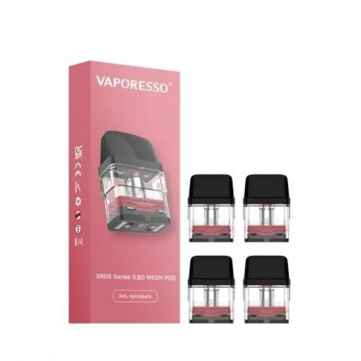 4pk Vaporesso XROS Replacement Pods