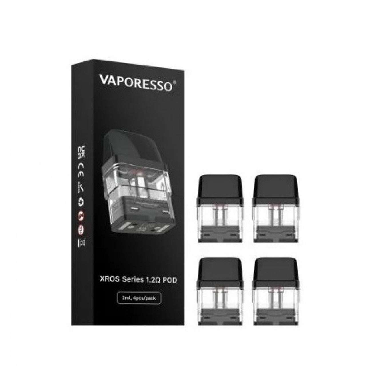 4pk Vaporesso XROS Replacement Pods Quick Vapes 4pk Vaporesso XROS Replacement Pods Quick Vapes