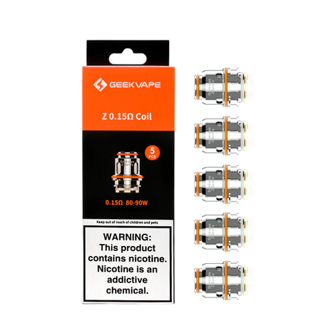 5pk Geekvape Z Replacement Coils
